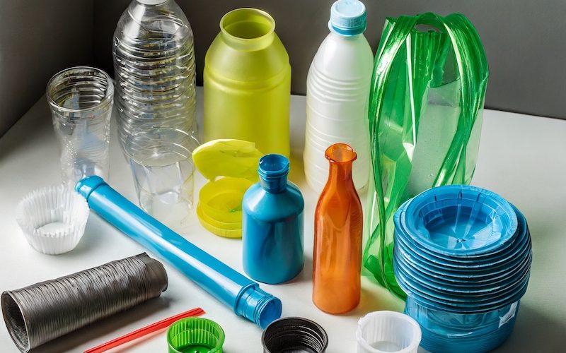 verschillende soorten plastic